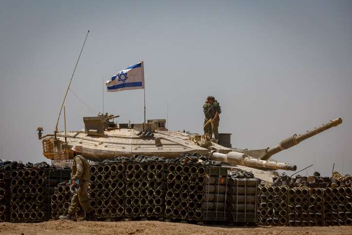 The IDF has achieved an unprecedentedly-low civilian-to-combatant casualty ratio in the Gaza war. Photo by Flash90