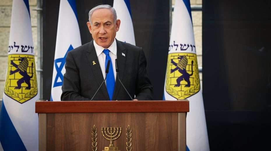 Netanyahu insists Israel will now be cowed by absurd international efforts. Photo by Amit Shabi/POOL