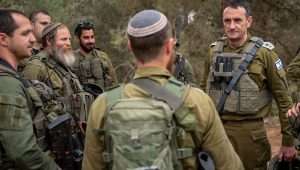 IDF Chief of Staff Lt. Gen. Herzi Halevi at a situational assessment on the northern border with Lebanon on May 1, 2024. Credit: IDF.