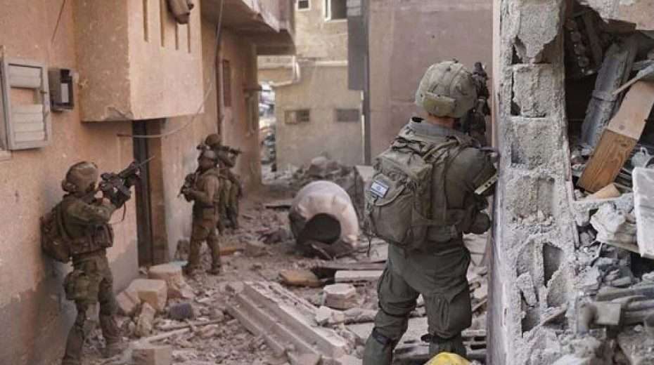 Israeli soldiers in Khan Yunis, the southern Gaza Strip, Jan. 14, 2024. Credit: IDF Spokesperson's Unit.