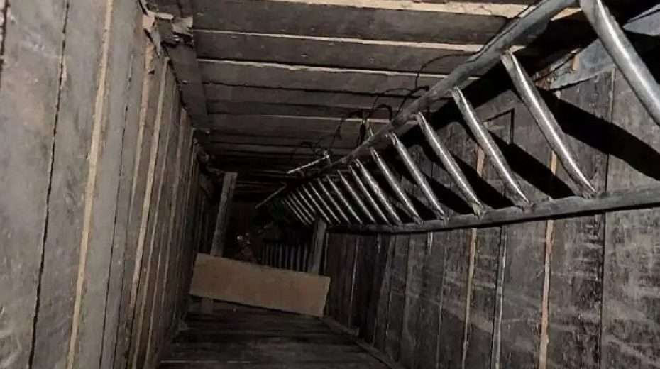 The Hamas tunnel in Jabalia, the northern Gaza Strip. Photo by Yehuda Shlezinger.