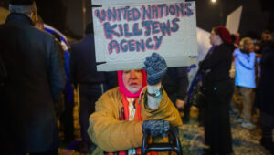 It would be an understatement to say Israelis no longer trust the United Nations. Photo by Chaim Goldberg/Flash90