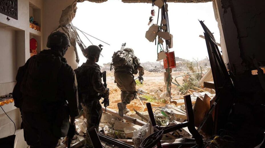 Israeli ground troops operating in the Rafah area of southern Gaza, June 1, 2024. Credit: IDF.