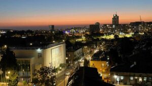 Jerusalem after the Iranian attack. Photo private