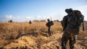 Israeli soldiers on the battlefields of Gaza. Credit: IDF Spokesman