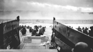 D-Day landings. Public domain