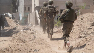 Israeli troops operating in the Gaza Strip, July 2024. Credit: IDF.
