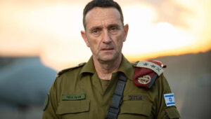 IDF Chief of Staff Lt. Gen. Herzi Halevi holds a press conference at the Palmachim Airbase in central Israel on July 14, 2024. Credit: IDF.