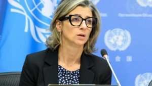 Francesca Albanese, United Nations Special Rapporteur. Photo: Loey Felipe/U.N.