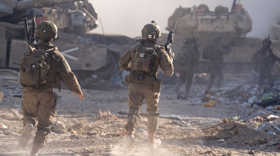 Israeli troops battle Hamas forces in the Gaza Strip. Photo: IDF Spokesman