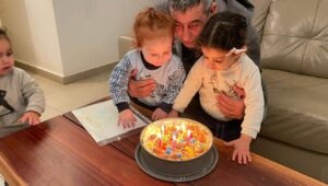 Eli Bibas and his grandson Ariel (left). Credit: The Hostage and Missing Families Forum.
