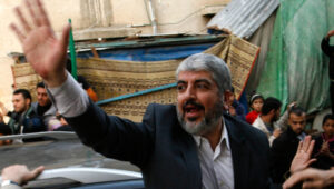 Exiled Hamas chief Khaled Mashaal left Gaza after a historic first visit to the tiny Palestinian enclave in 2012. Photo by Abed Rahim Khatib/Flash 90