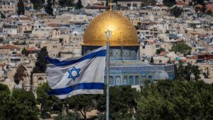 The Dome of the Rock on the Temple Mount in Jerusalem's Old City, April 24, 2023. Photo by Yonatan Sindel/Flash90.
