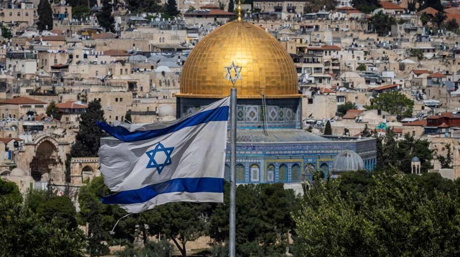 The Dome of the Rock on the Temple Mount in Jerusalem's Old City, April 24, 2023. Photo by Yonatan Sindel/Flash90.