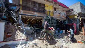The damage caused from an Israeli military raid in Nur Shams refugee camp, in the West Bank city of Tulkarem, July 10, 2024. Photo by Nasser Ishtayeh/Flash90
