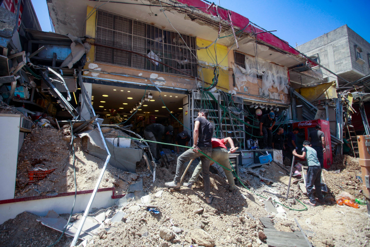 The damage caused from an Israeli military raid in Nur Shams refugee camp, in the West Bank city of Tulkarem, July 10, 2024. Photo by Nasser Ishtayeh/Flash90
