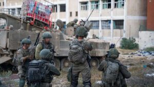 Israeli forces during operational activity in the Gaza Strip, July 2024. Credit: IDF.