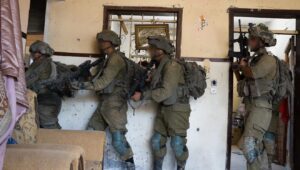 Israeli troops during operational activity in the Gaza Strip, August 2024. Credit: IDF.