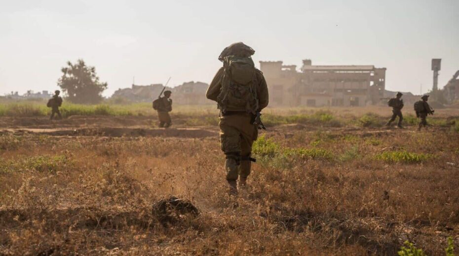 Israeli soldiers during operational activity in the Gaza Strip, August 2024. Credit: IDF.