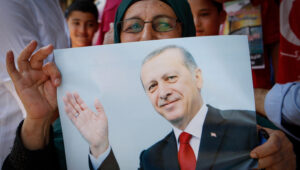 Turkish president Recep Tayyip Erdogan is no friend of Israel. Photo by Wisam Hashlamoun/FLASH90