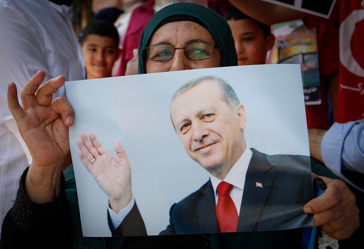 Turkish president Recep Tayyip Erdogan is no friend of Israel. Photo by Wisam Hashlamoun/FLASH90