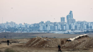 The southern Israeli city of Beersheva, Jan. 22, 2022. Photo by Yonatan Sindel/Flash90.