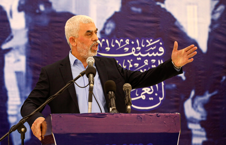 Yahya Sinwar and the rest of the remaining Hamas leadership are under federal indictment in the United States. Photo by Attia Muhammed/Flash90