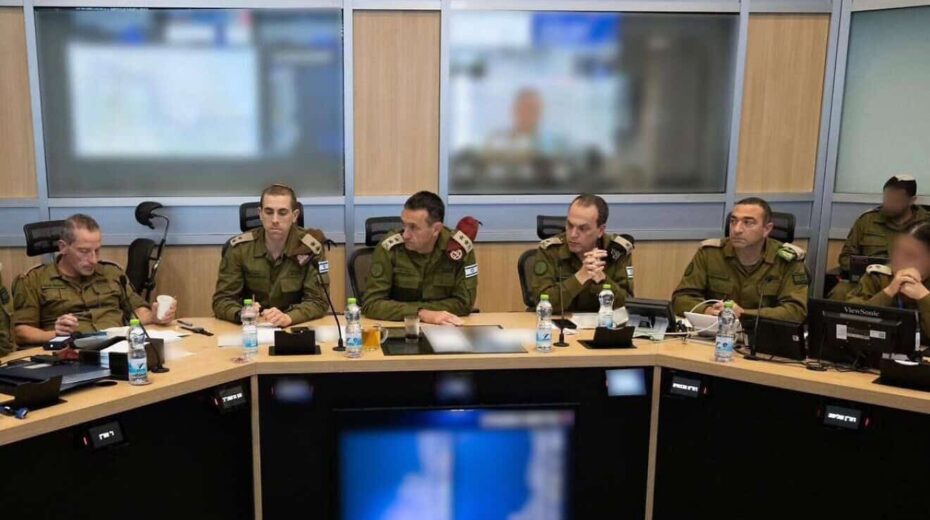 Israel Defense Forces Chief of Staff Lt. Gen. Herzi Halevi leads a situational assessment, Sept. 17, 2024. Credit: IDF.