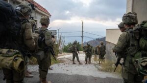 IDF troops operating against Hezbollah terrorists in Southern Lebanon, Oct. 5, 2024. Credit: Israel Defense Forces.