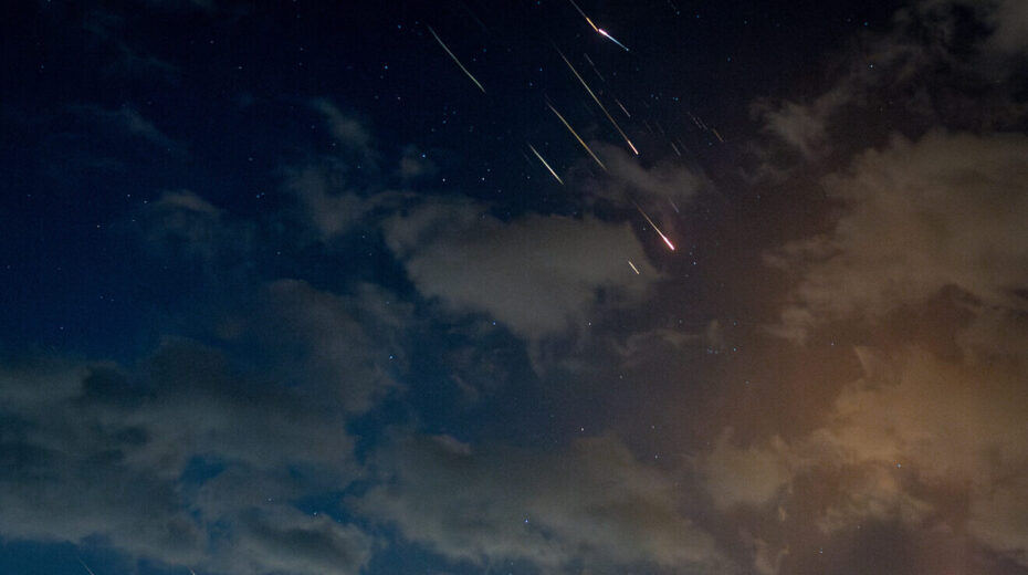 An aerial-defense battery in northern Israel fires interceptors at missiles fired from Iran on Oct. 1, 2024. Photo by Maor Kinsbursky/Flash90.