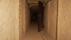 A Hezbollah tunnel shaft. Credit: IDF.