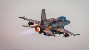 An Israel Air Force F-16 in action. Photo: IAF
