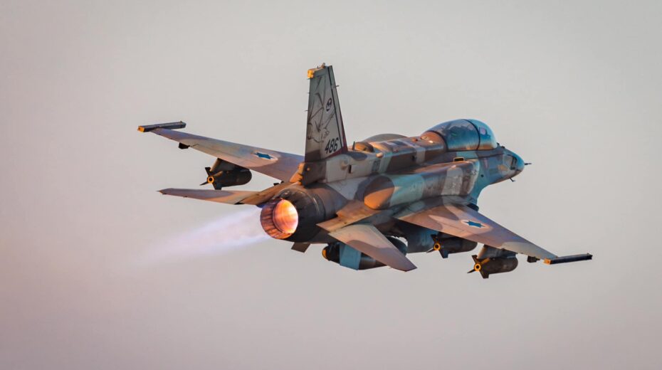 An Israel Air Force F-16 in action. Photo: IAF