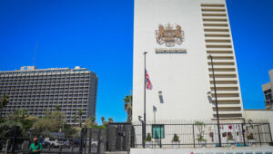 The UK Embassy in Tel Aviv. Photo by Avshalom Sassoni/Flash90