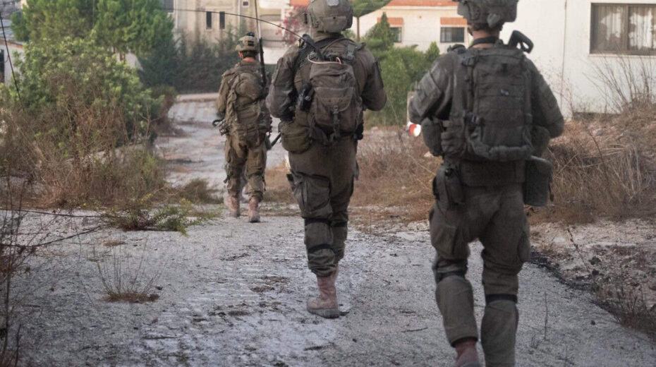 Israeli troops operating in Southern Lebanon, October 2024. Credit: IDF.