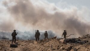 IDF operational activity in the Gaza Strip. Credit: IDF.
