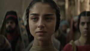 Israeli actress Noa Cohen depicting the mother of Jesus in the upcoming Netflix movie "Mary." YouTube screenshot