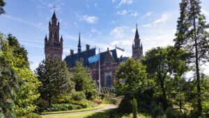 Exterior view of the Peace Palace in The Hague, the seat of the International Court of Justice since 1946. Photo: Shutterstock.