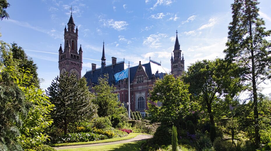 Exterior view of the Peace Palace in The Hague, the seat of the International Court of Justice since 1946. Photo: Shutterstock.