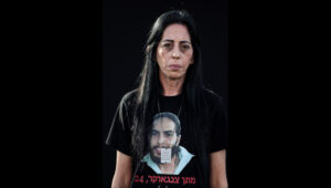 Einav Zangauker, mother of hostage Matan Zangauker. Photo: Abir Sultan/EPA-EFE