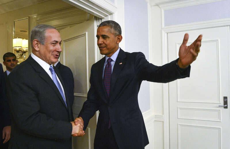 Prime Minister Benjamin Netanyahu meets with United States President Barack Obama in New York, on September 21, 2016. Photo by Kobi Gideon/GPO