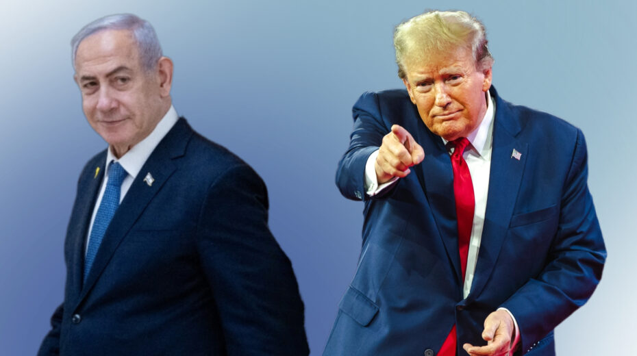 Benjamin Netanjahu Photo: Chaim Goldberg/Flash90 - Donald Trump Photo: Shutterstock