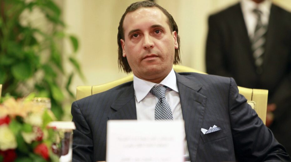 Archive photo from 2010 - Hannibal Muammar Gaddafi, son of Muammar Gaddafi. He fled to Algeria in August 2011 and has been in Lebanese custody for 10 years. Photo: EPA/SABRI ELMHEDWI