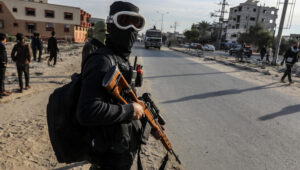 Masked Hamas gunmen again control the streets of Gaza. Photo by Abed Rahim Khatib/Flash90