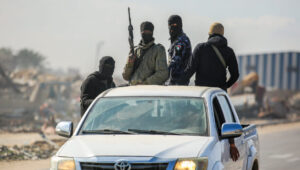Armed Palestinians in the Gaza Strip. Photo: Ali Hassan/Flash90