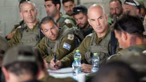 Israel Defense Forces Northern Command head Maj. Gen. Ori Gordin at a drill of the military’s 179th Brigade, Sept. 18, 2024. Credit: IDF.