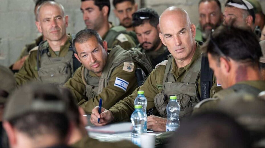 Israel Defense Forces Northern Command head Maj. Gen. Ori Gordin at a drill of the military’s 179th Brigade, Sept. 18, 2024. Credit: IDF.