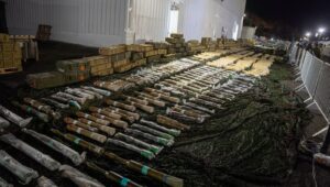 Israeli forces have confiscated a massive amount of Hezbollah armaments intended for use against the residents of the Galilee. Credit: IDF Spokesman