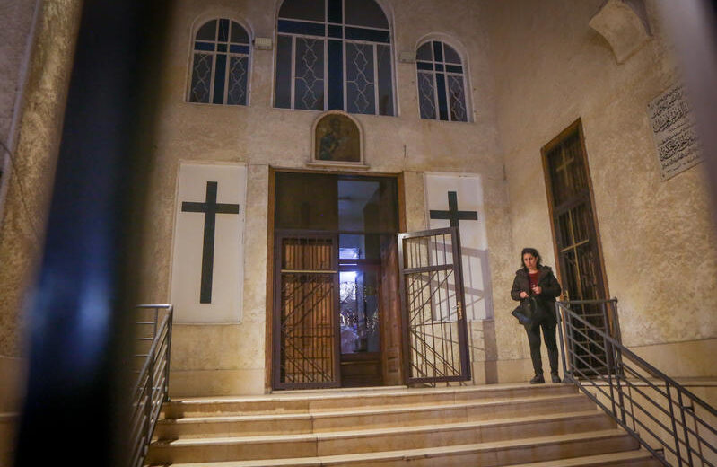 Syrian Christians in Damascus celebrate Christmas following the fall of the Assad regime. Photo by Asaad Syria/ Flash90