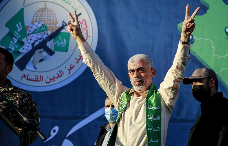 Slain Hamas leader Yahya Sinwar believed he had defeated not only Israel, but also her God. Photo by Atia Mohammed/Flash90